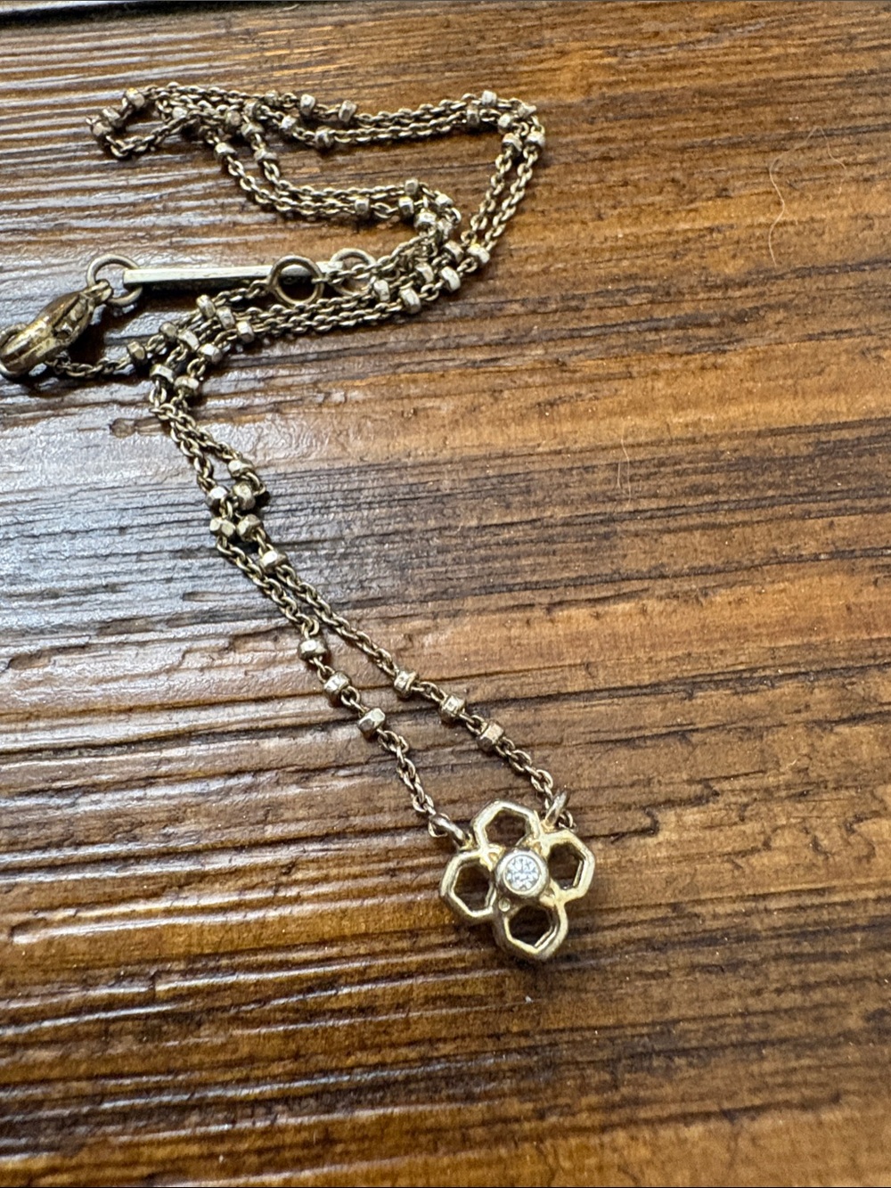 Kendra Scott Gold-Tone Flower Necklace